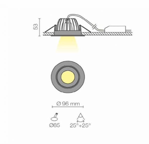 MICRO LED richtbaar - Afbeelding 2